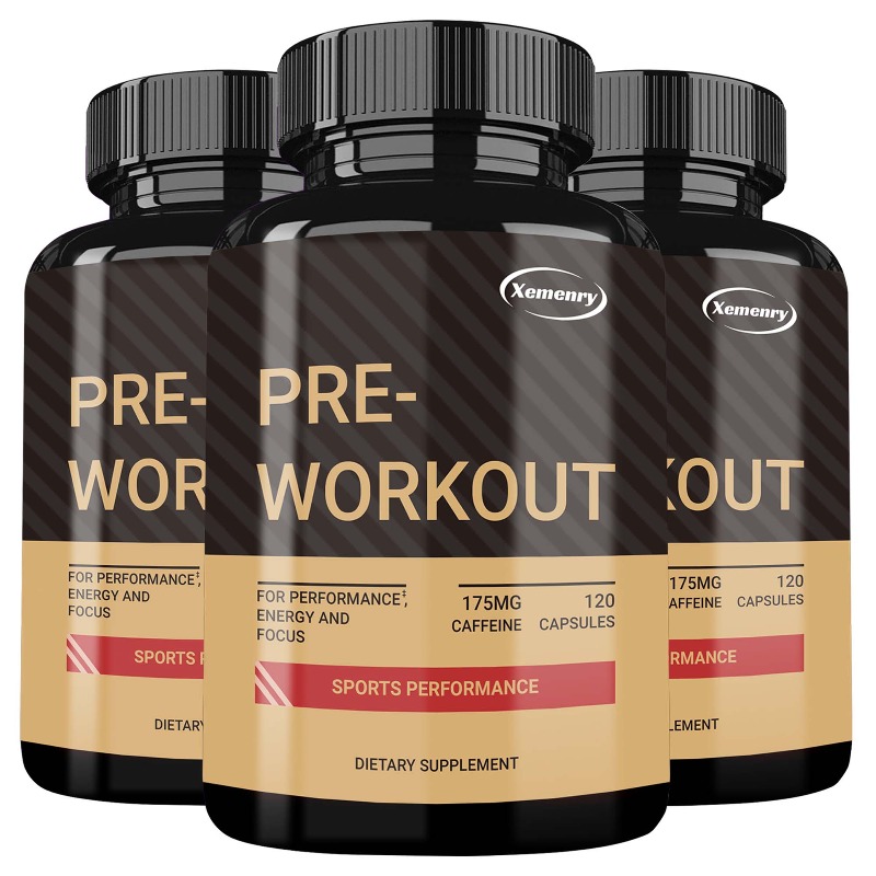 Pre Workout Supplement - Suplemento Pre-Entrenamiento - Promueve el Crecimiento