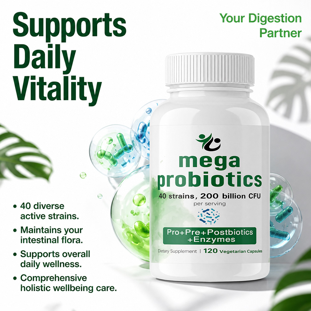 Probióticos 200 Mil Millones d - Digestive Enzyme Blend reseña y precio