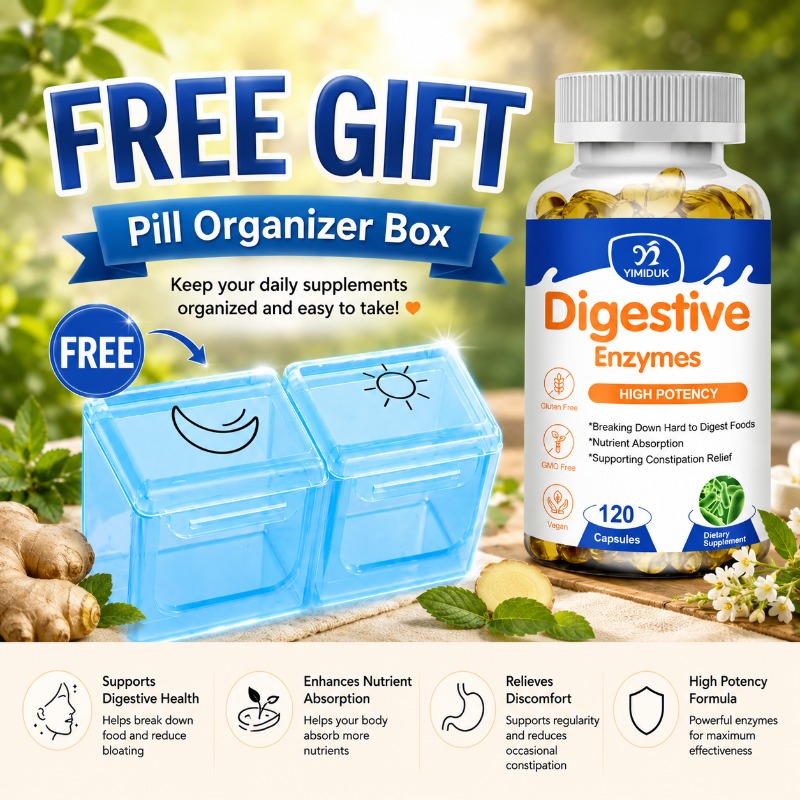 Cápsulas de Enzimas Digestivas - Digestive Enzyme Blend reseña y precio