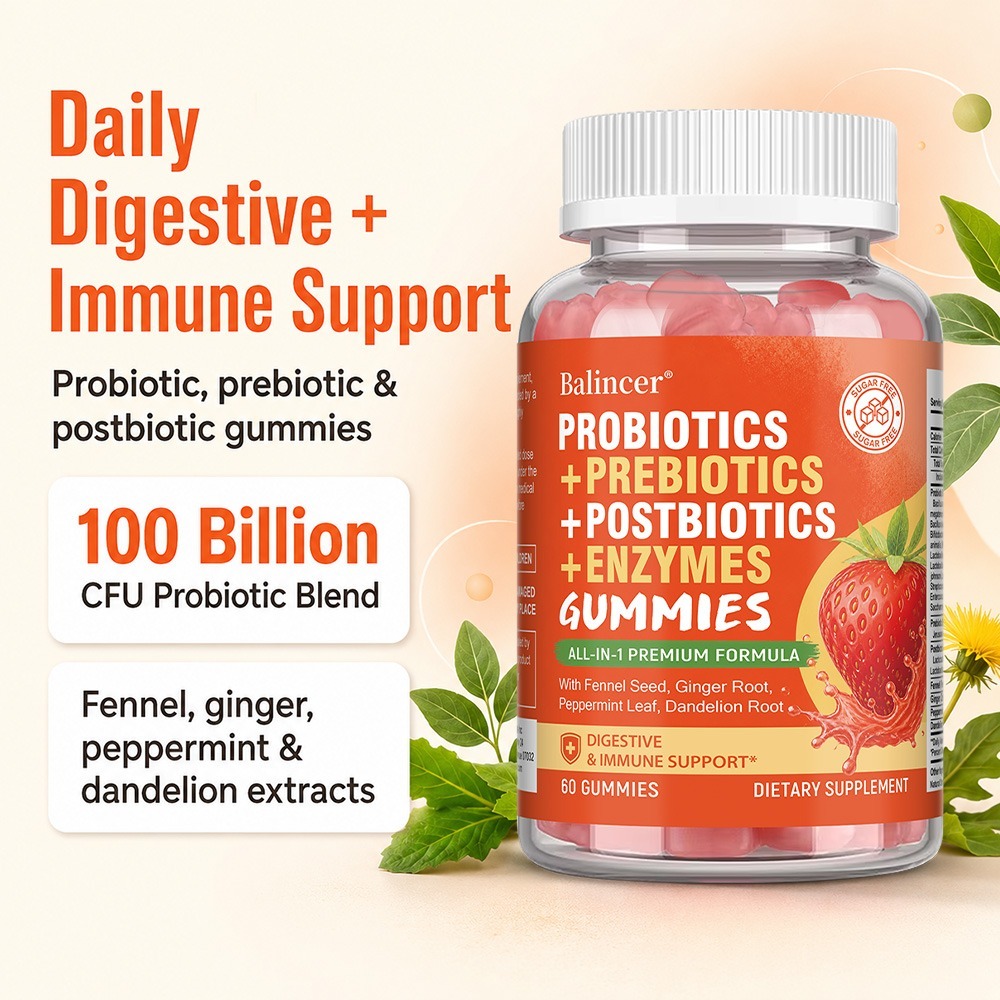 Gomitas Probióticas, Prebiótic - Digestive Enzyme Blend reseña y precio