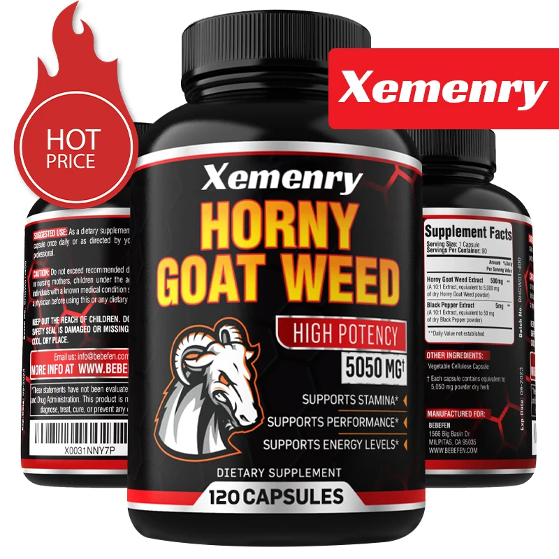 Cápsulas de hierba de cabra en - Pre Workout Supplement reseña y precio