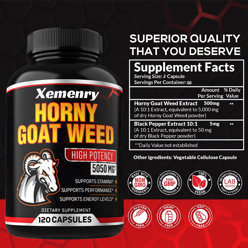 Cápsulas de hierba de cabra en - Pre Workout Supplement reseña y precio