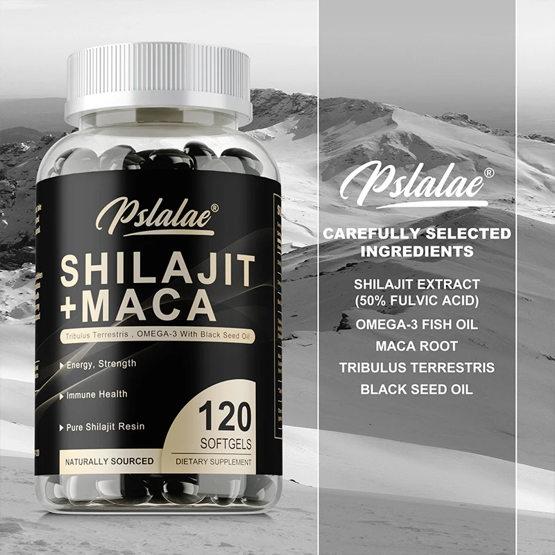 Shilajit + Cápsulas de Maca: C - Pre Workout Supplement reseña y precio