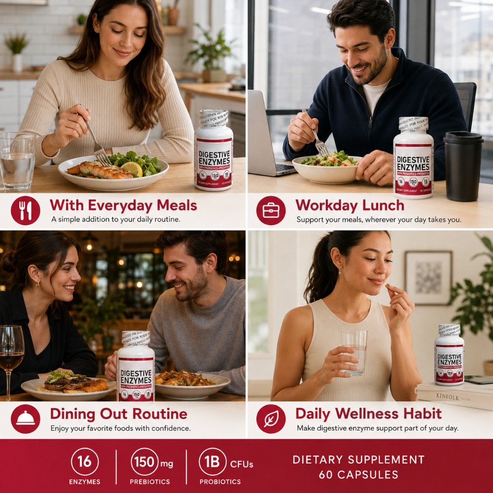 Enzimas Digestivas con 1 Billó - Digestive Enzyme Blend reseña y precio