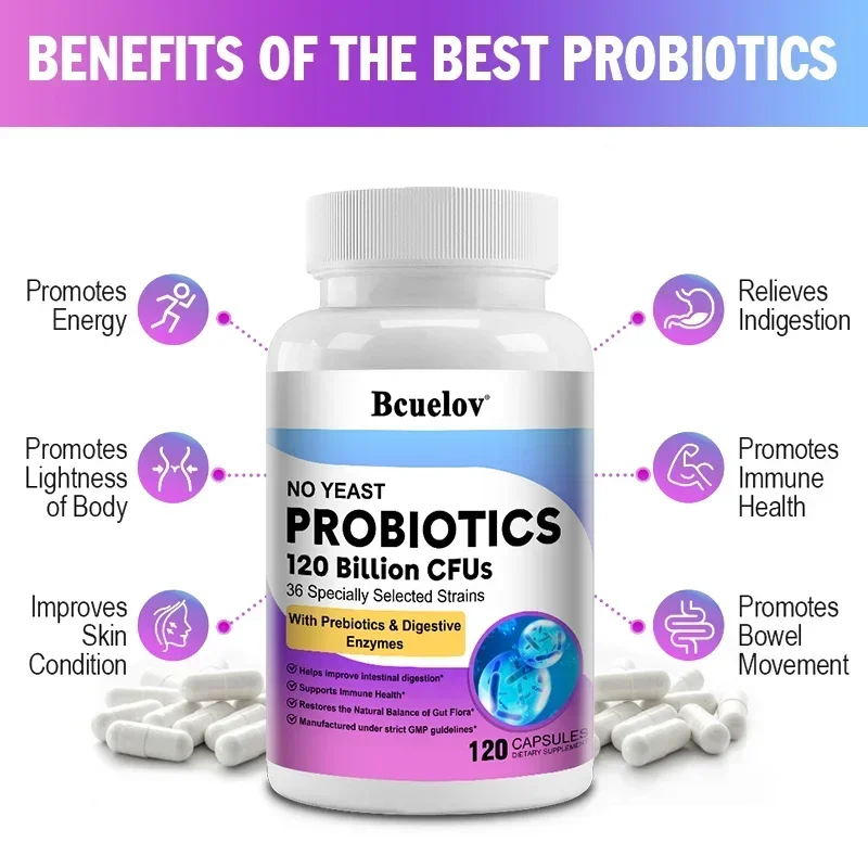 Probióticos de salud digestiva - Digestive Enzyme Blend reseña y precio