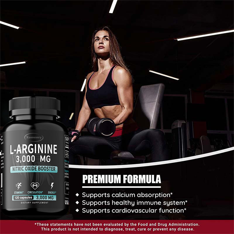 Suplemento de cápsulas de L-Ar - Pre Workout Supplement reseña y precio