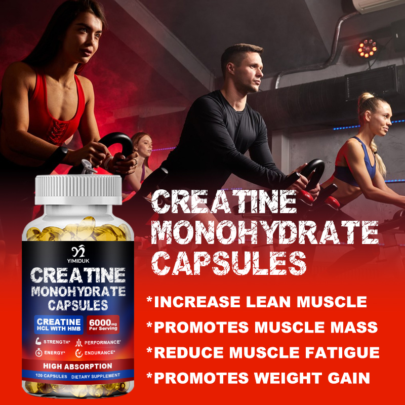 Cápsulas de Creatina Monohidra - Pre Workout Supplement reseña y precio