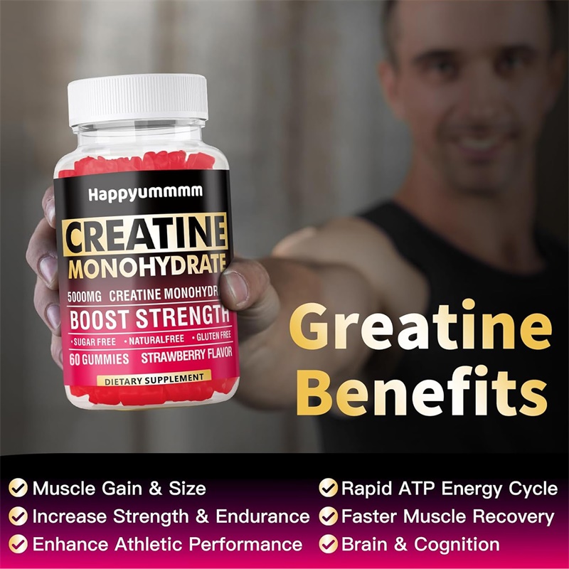 Gomitas de Creatina Monohidrat - Pre Workout Supplement reseña y precio