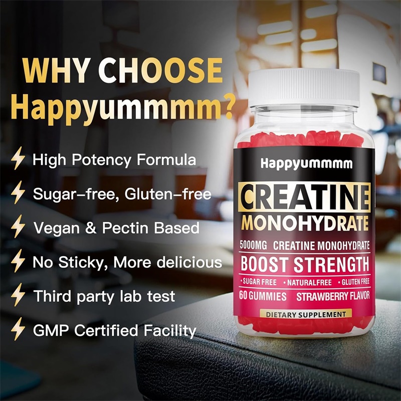 Gomitas de Creatina Monohidrat - Pre Workout Supplement reseña y precio